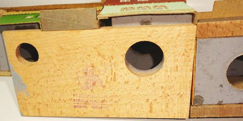 Auhagen Bahnhof Wernesgrün Stellwerk Bahnwärterhaus Litfaßsäule TT H0 mit OVP 