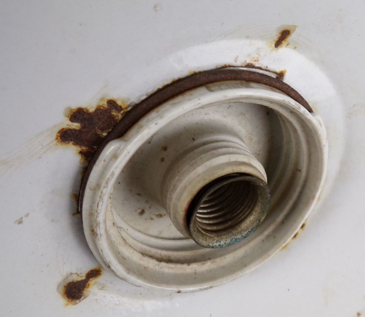 Alte Deckenleuchte Emaille Weiß E27 Glaskolben Loft Industrie Design Alte Deckenleuchte Emaille Weiß E27 Glaskolben Loft Industrie Design