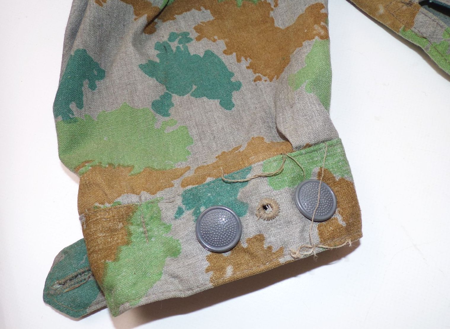 NVA Flächentarn Jacke Blumentarn Größe 1 Volksarmee Feldjacke Tarnjacke 