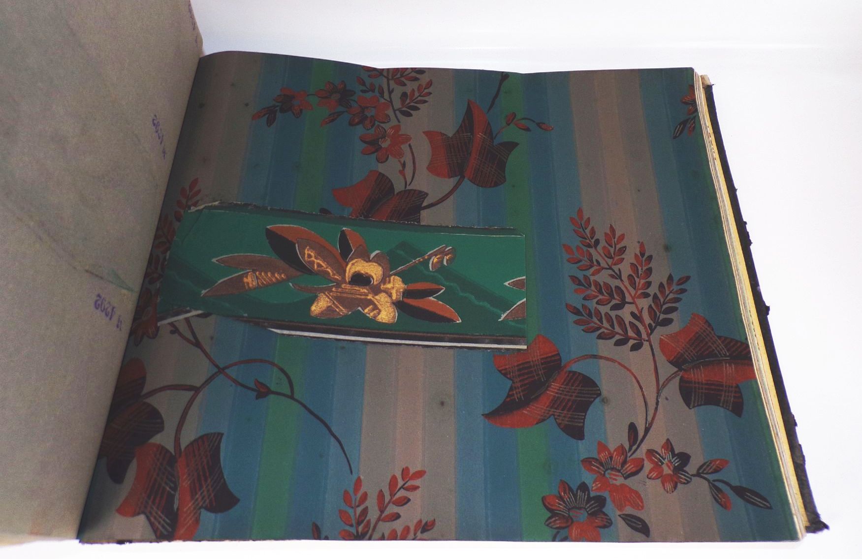 Tapeten Musterbuch Antik Schlote Dresden um 1910 Tapeten Musterbuch Antik Schlote Dresden um 1910