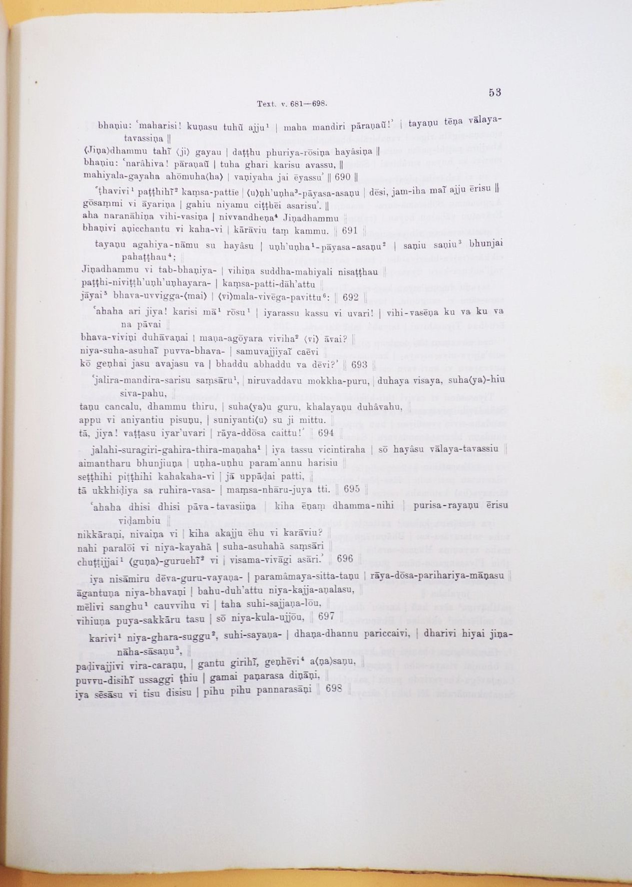 Sanatkumaracaritam ein Abschnitt aus Haribhadras Neminathacaritam 