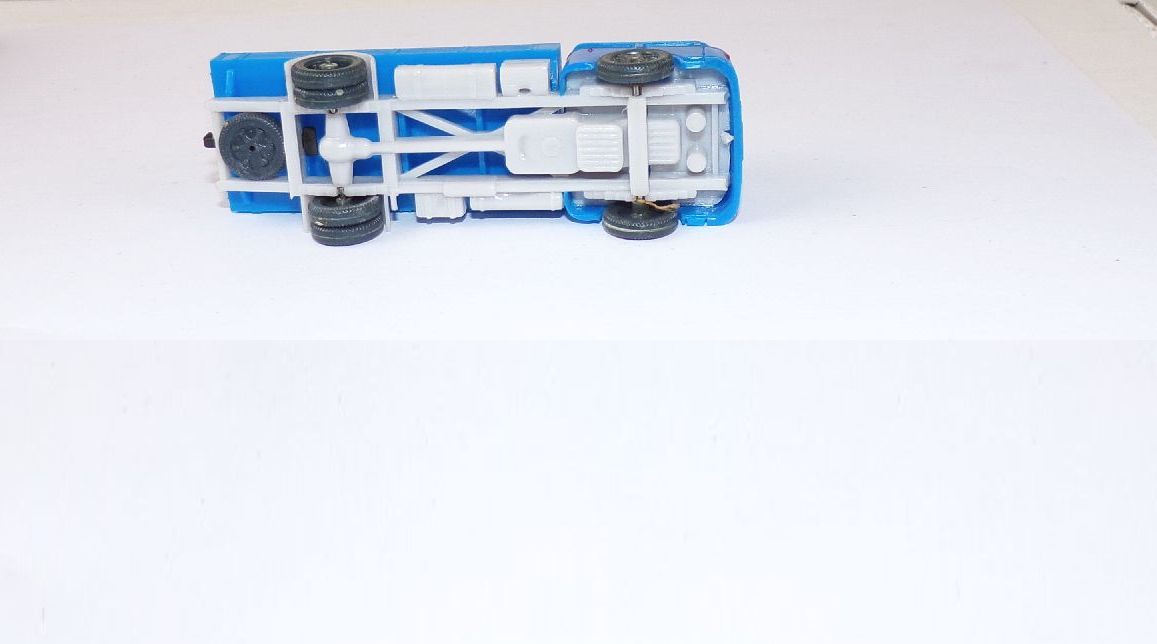 Alter Skoda LKW Pritsche H0 blau wohl Permot Hruska Alter Skoda LKW Pritsche H0 blau wohl Permot Hruska