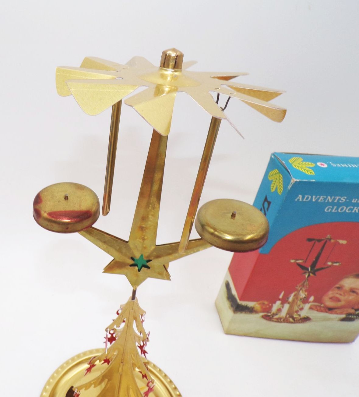 Altes Advents und Weihnachts Glockenspiel DDR Originalkarton 