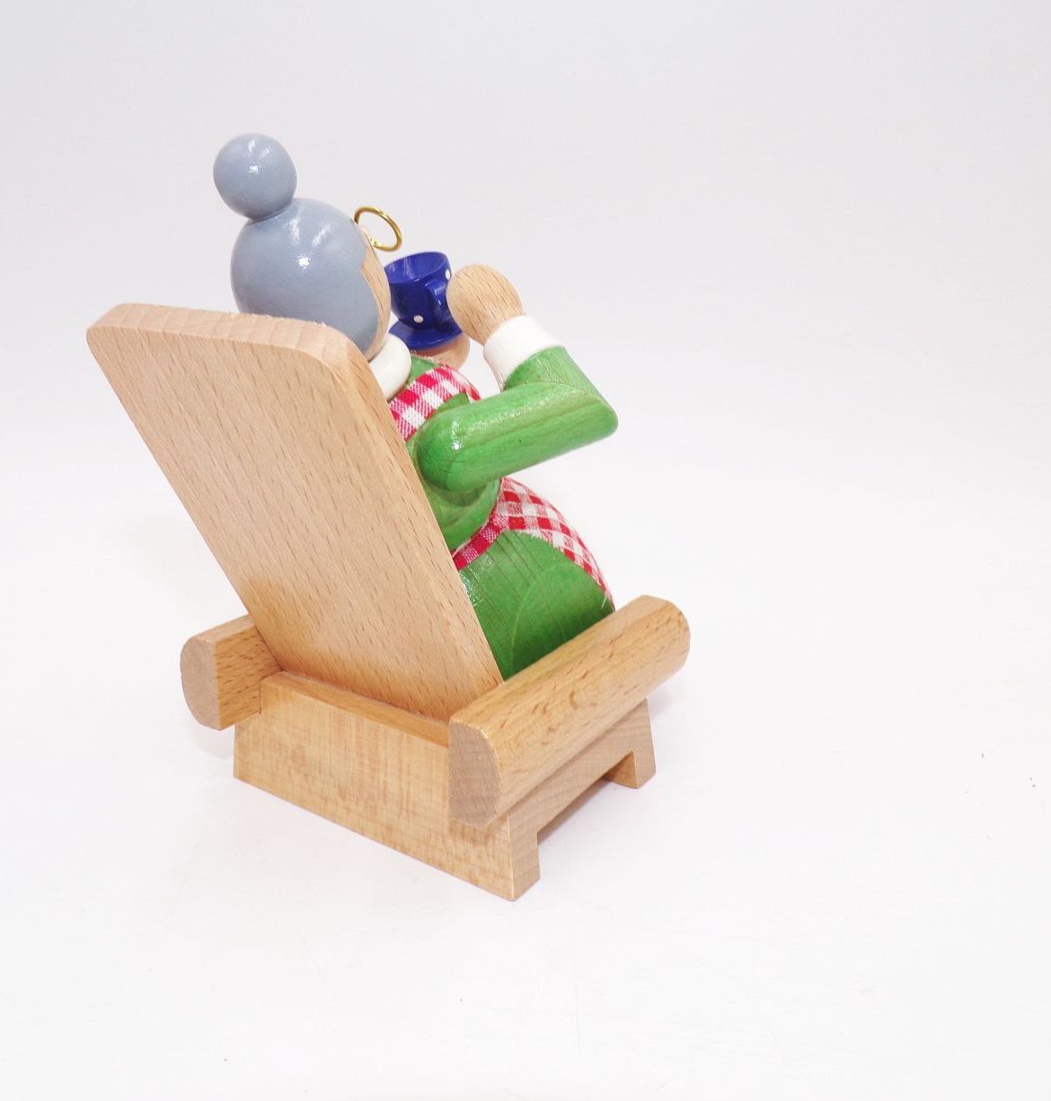 Räuchermännchen Rauchfrau Oma Erzgebirge Handarbeit Kunstgewerbe Lutherer Räuchermännchen Rauchfrau Oma Erzgebirge Handarbeit Kunstgewerbe Lutherer
