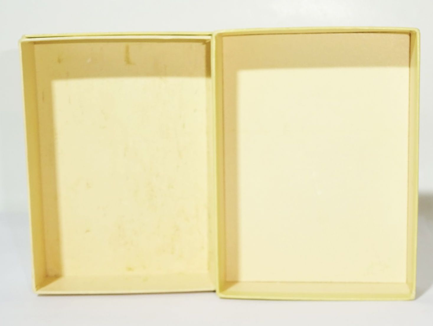 Werbe Pappdose Illusion Flieder Dralle Deko Vintage box Sammler Reklame