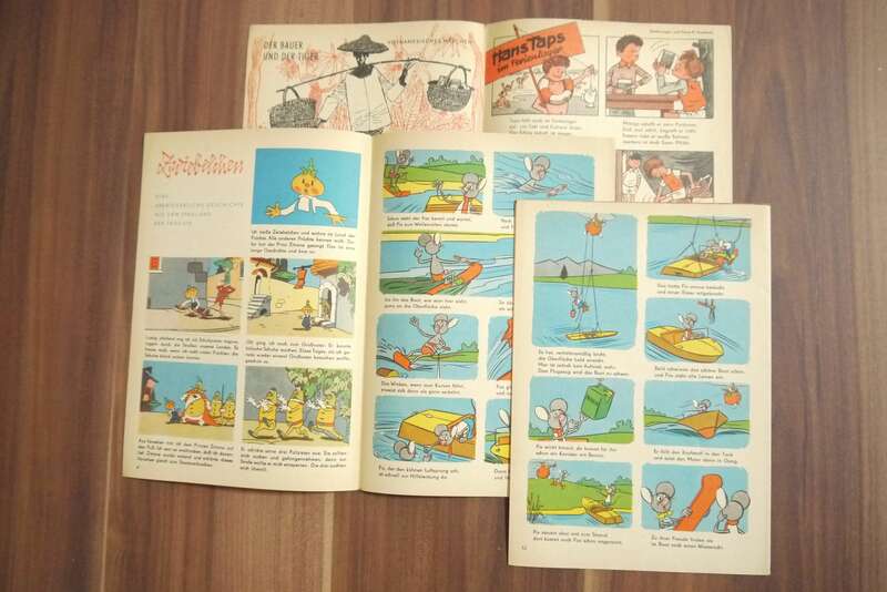 Bitte nicht stören Ferien Atze Comic DDR 1963 Heft 8