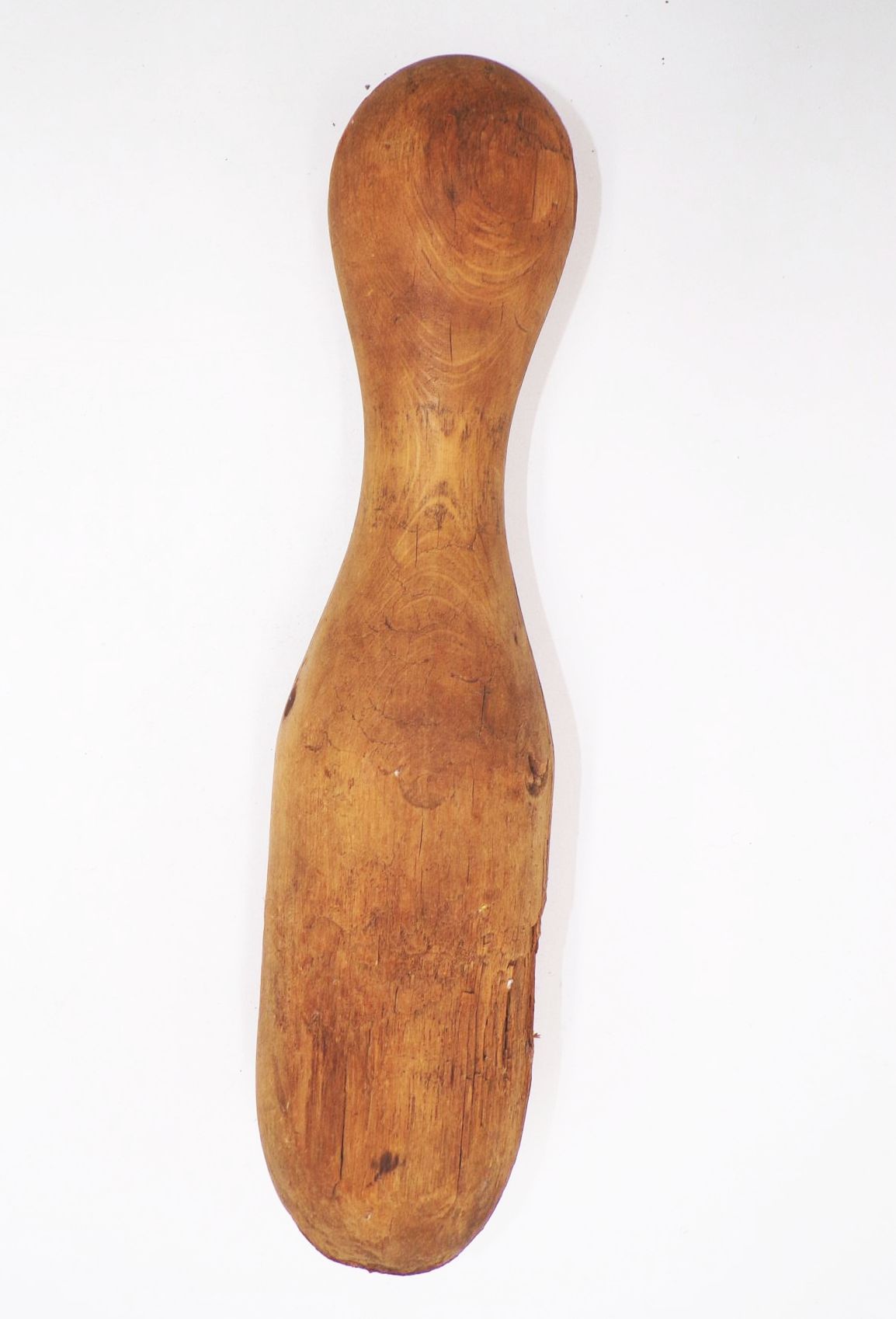 Alter Holzkegel Pin Kegeln Vintage Shabby Deko