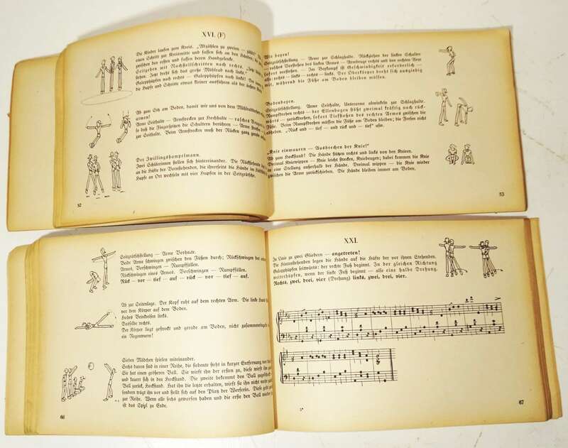 Mädchen Turnen und spielen von Hansi Rosenberger 1942 