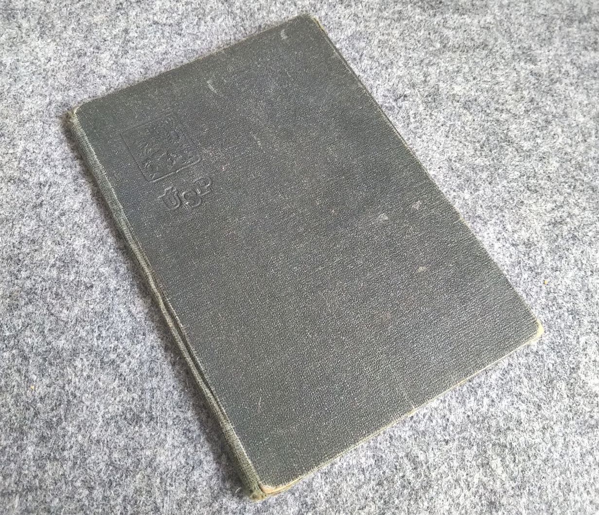 Ausweis Tschechoslowakei Beronn Bärn Pass 1930 Ausweis Tschechoslowakei Beronn Bärn Pass 1930