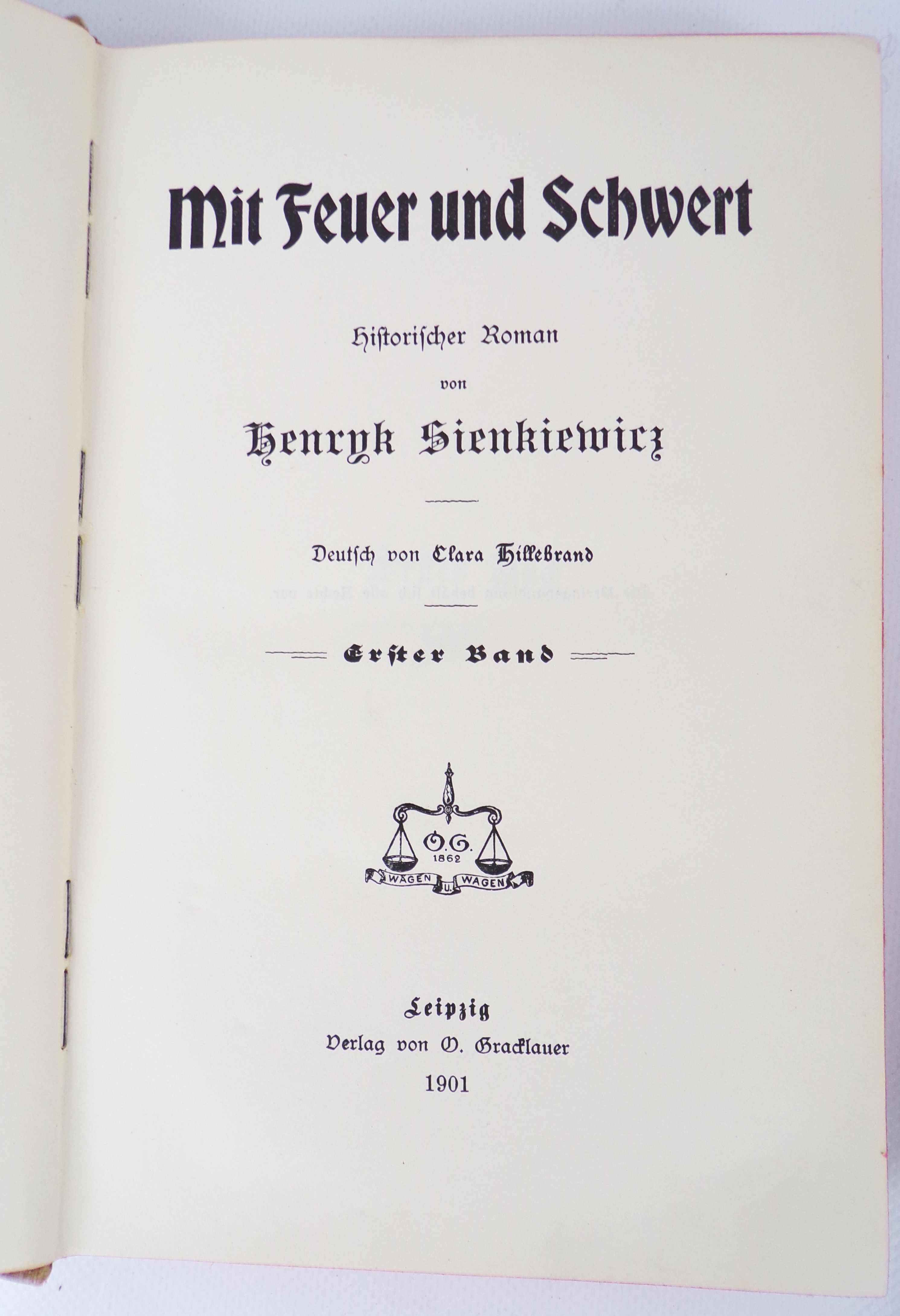 Mit Feuer und Schwert historischer Roman von Henryk Sienkiewicz 2 Bände Mit Feuer und Schwert historischer Roman von Henryk Sienkiewicz 2 Bände