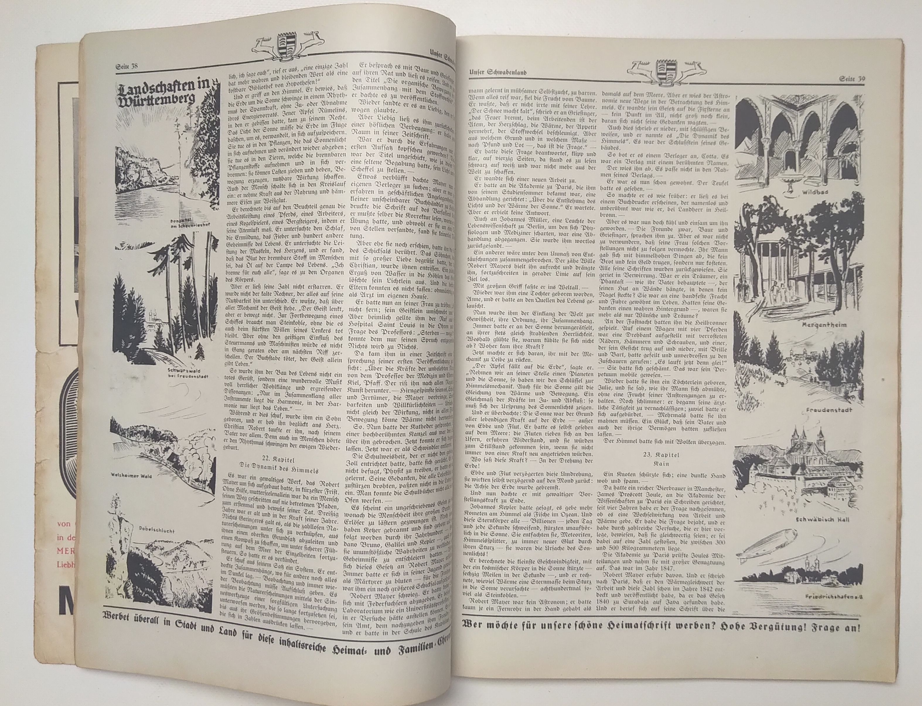 Unser Schwabenland 1933 Nr 6 Schwäbischer Heimattag Stuttgart