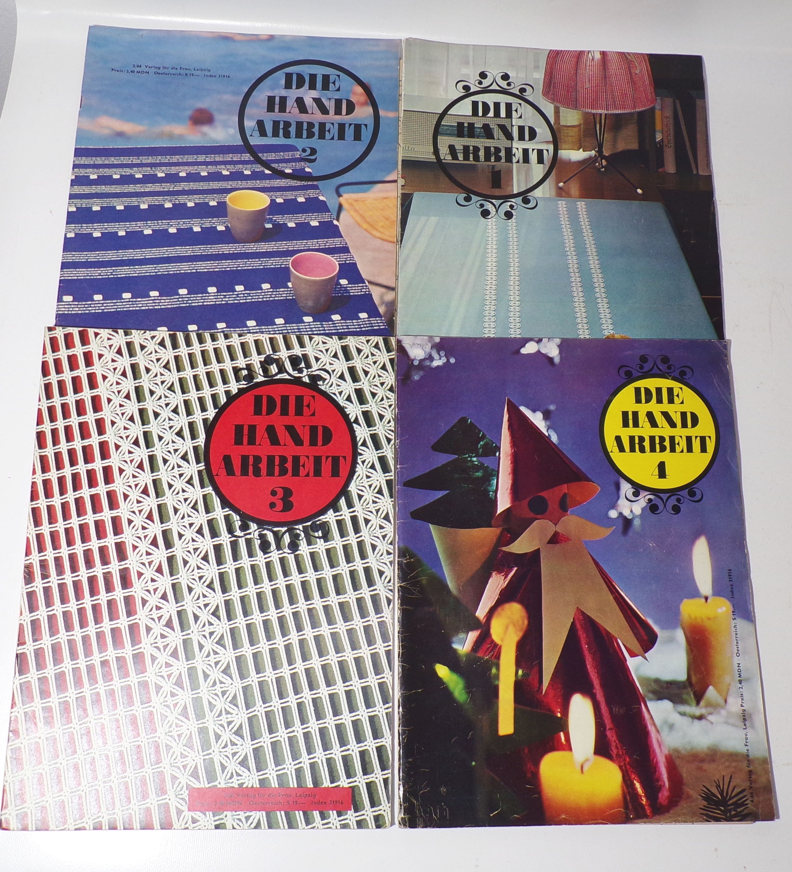 Die Handarbeit DDR Zeitschrift kompletter Jahrgang 1966