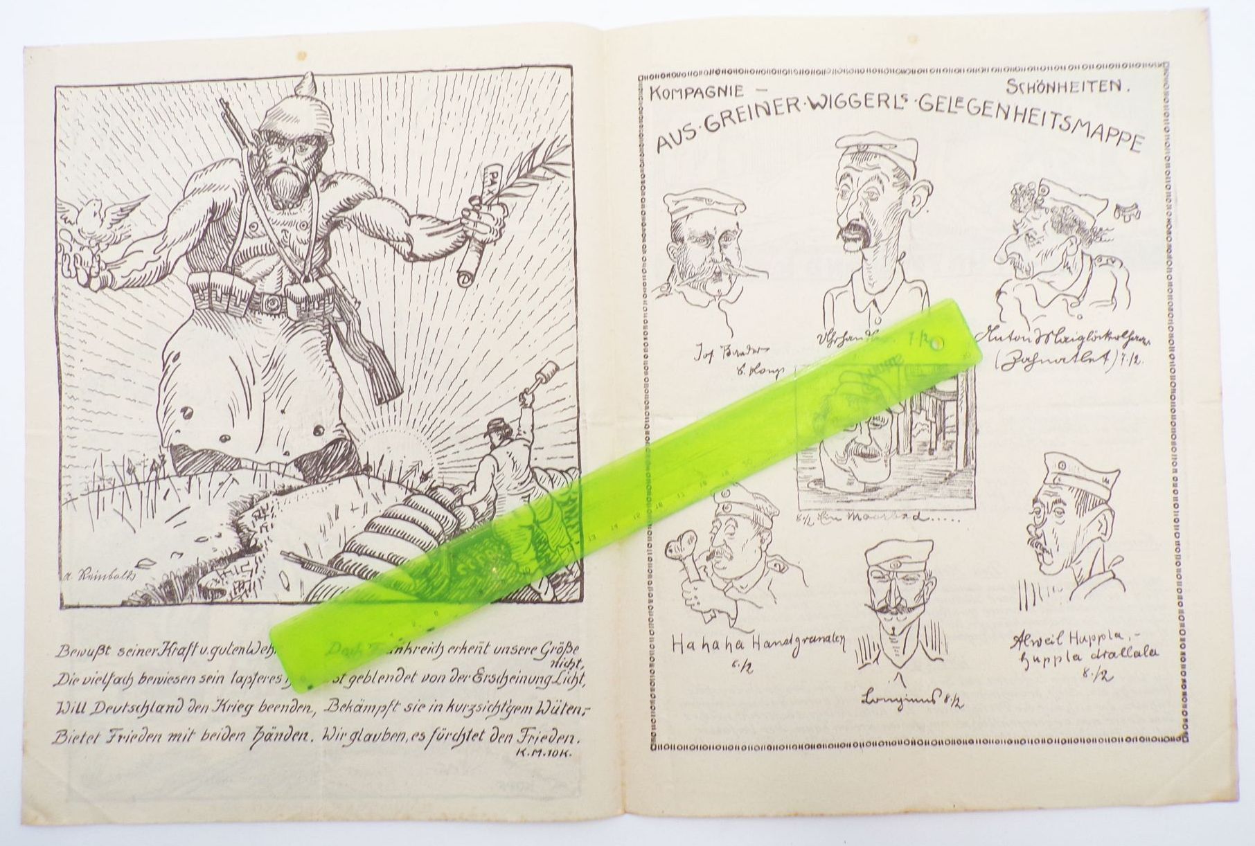 Der bayerische Landwehrmann No 17 Vogesen 2 Bayerische Landwehr IR 4 Komp