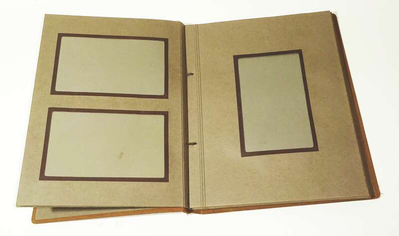 Leeres Fotoalbum Leeralbum Einsteckalbum 1910 bis 1930er vintage Leeres Fotoalbum Leeralbum Einsteckalbum 1910 bis 1930er vintage