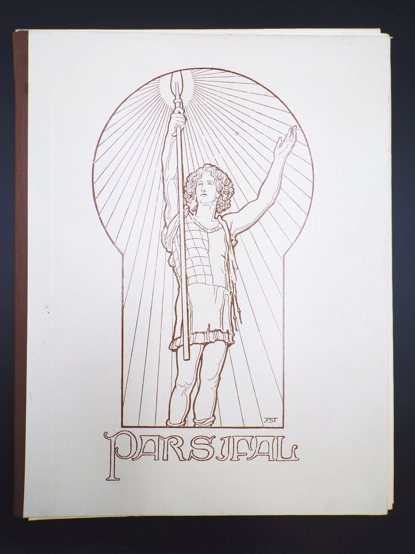 Parsifal 15 Bilder zu Richard Wagners Bühnenweihfestspiel von Franz Stassen Reprint