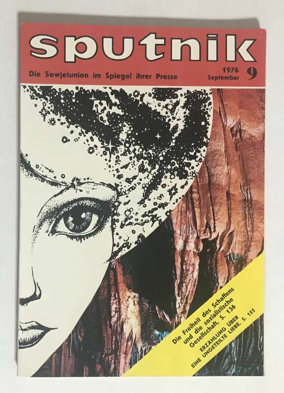 Sputnik Hefte UDSSR Bücher verschiedene Jahrgänge 1971 bis 1976