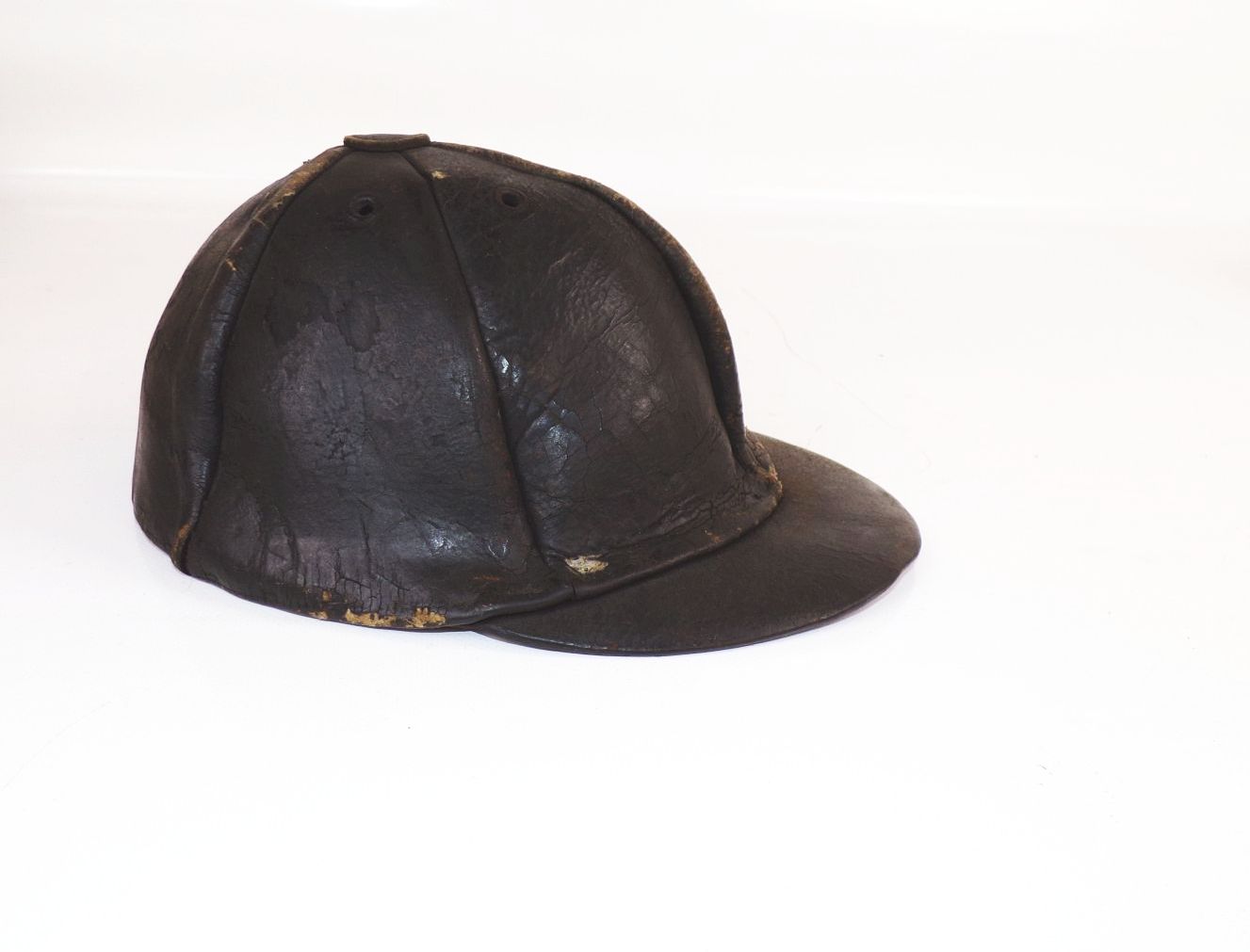 Alte Ledermütze Bergbau Kappe Helm Grubenhelm Antik Zeche Alte Ledermütze Bergbau Kappe Helm Grubenhelm Antik Zeche