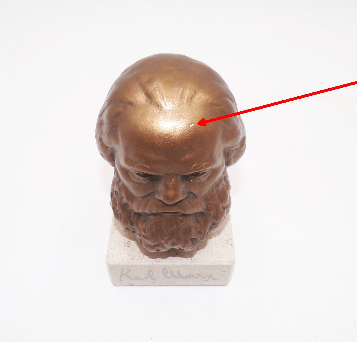 Büste Karl Marx Büste Kommunismus DDR Vintage Büste Karl Marx Büste Kommunismus DDR Vintage