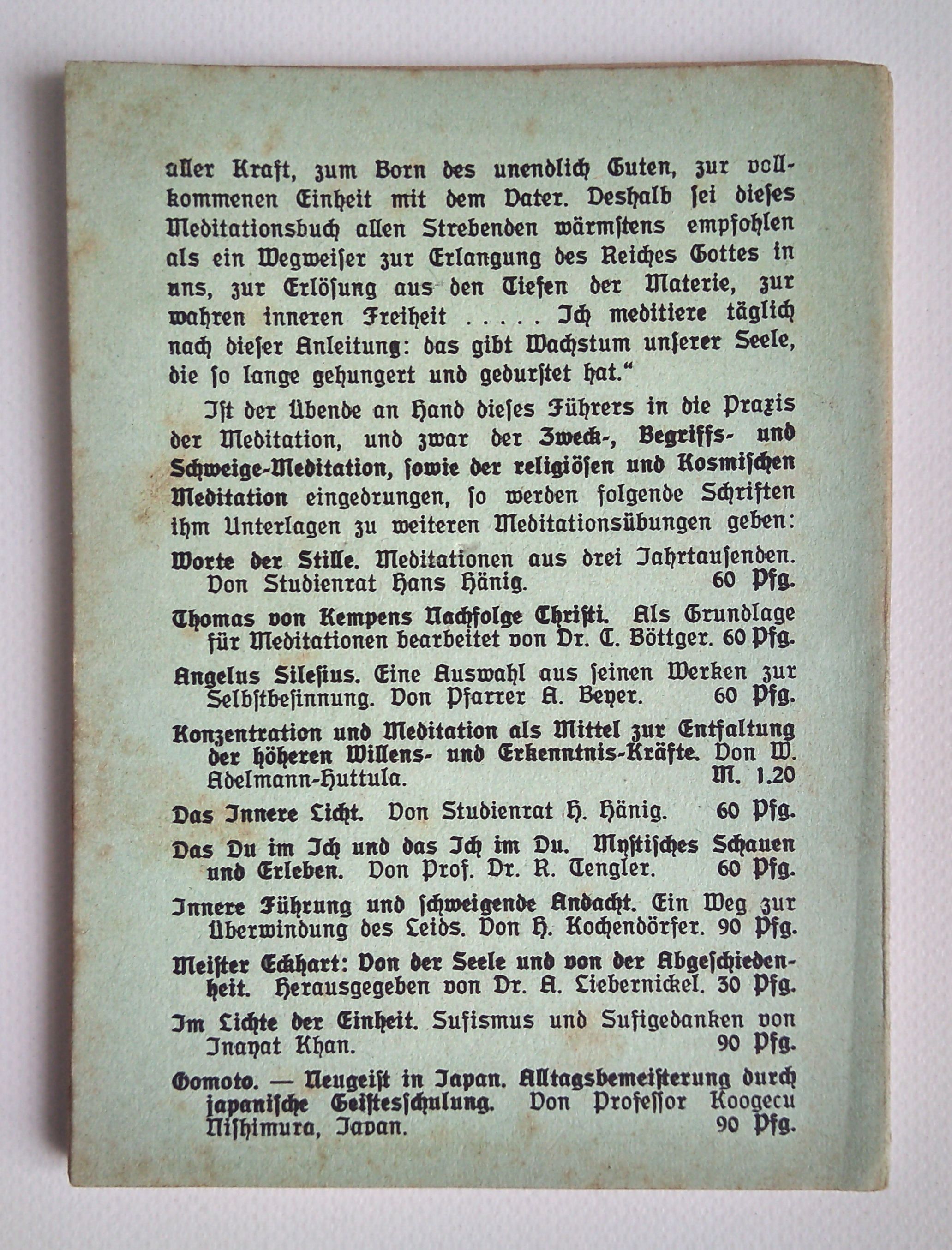 Die Goldene Regel Fritz Eberspächer alte Broschüre Die Goldene Regel Fritz Eberspächer alte Broschüre