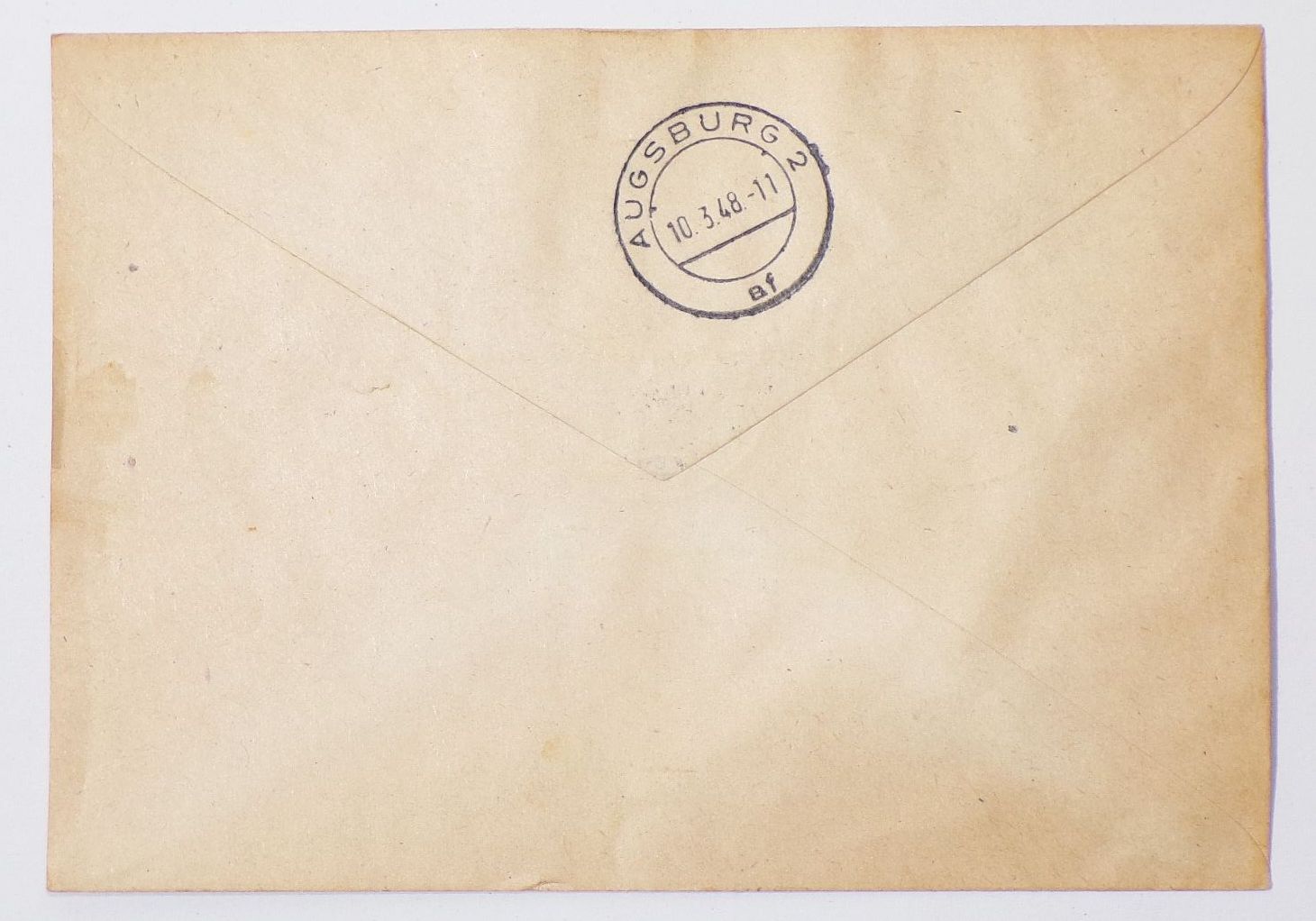 R Brief H Blatt 123 Fellbach Württemberg 1948 