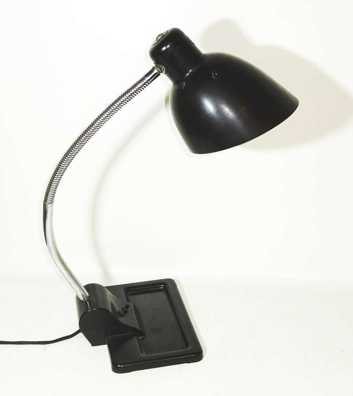 Nolta-Lux Schreibtischlampe Bakelit Bauhaus Art Deco Vintage Lampe Leuchte 