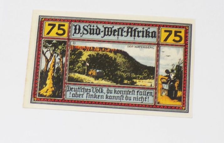 Lot alter Geldscheine Neustadt Kolonie Inflation 1923 Notgeld