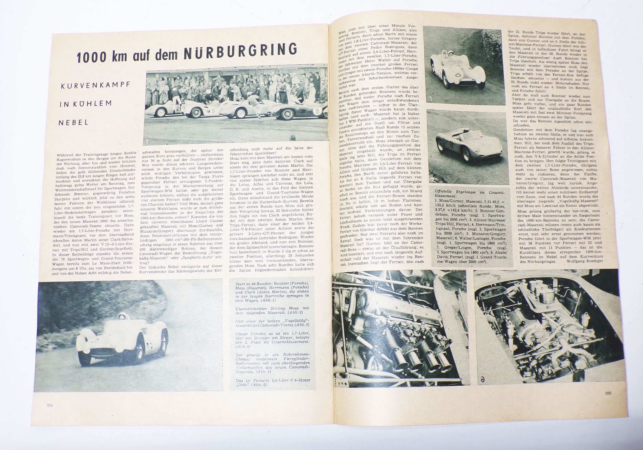 Der deutsche Straßenverkehr 7  1960 Nürburgring CSR  Kurort Rally  