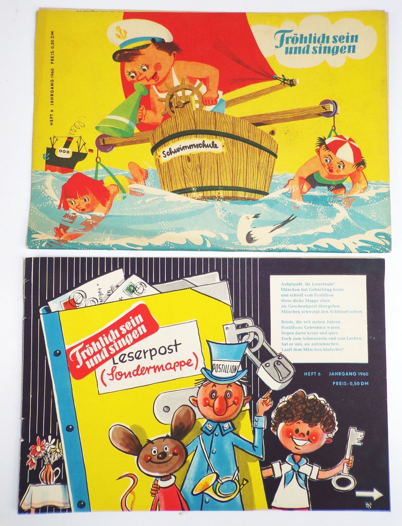DDR Fröhlich sein und singen Frösi Heft 6 Jahrgang 1960 mit Umschlag DDR Fröhlich sein und singen Frösi Heft 6 Jahrgang 1960 mit Umschlag