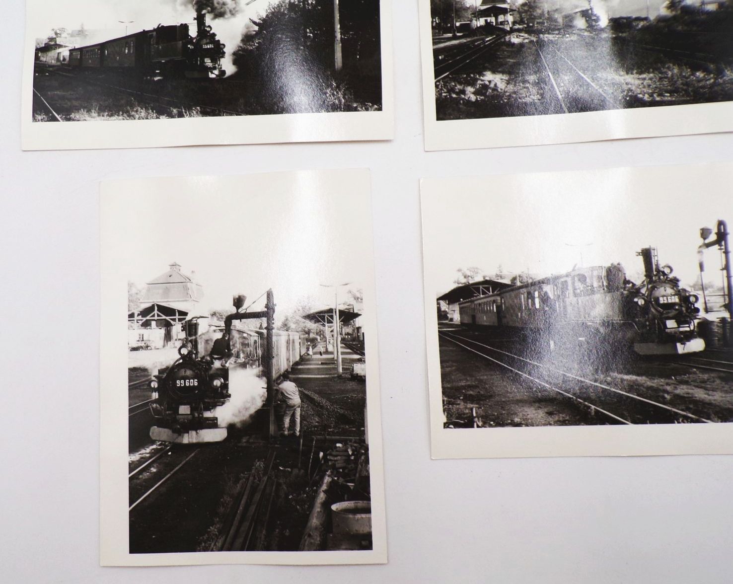 Foto Sammlung Eisenbahn Schmalspur Dippoldiswalde 99713 DDR 1988