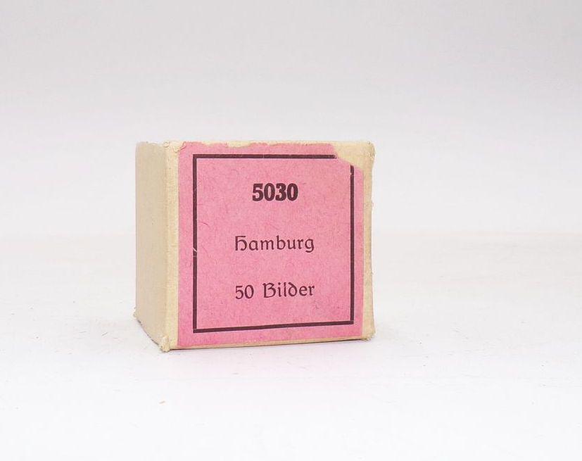 Alter Rollfilm Hamburg Diafilm um 1930 1940 für Pouva Magica