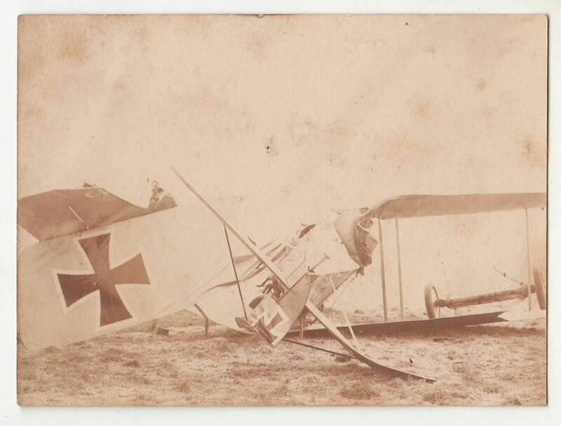 Altes Foto 1. Weltkrieg Flugzeug