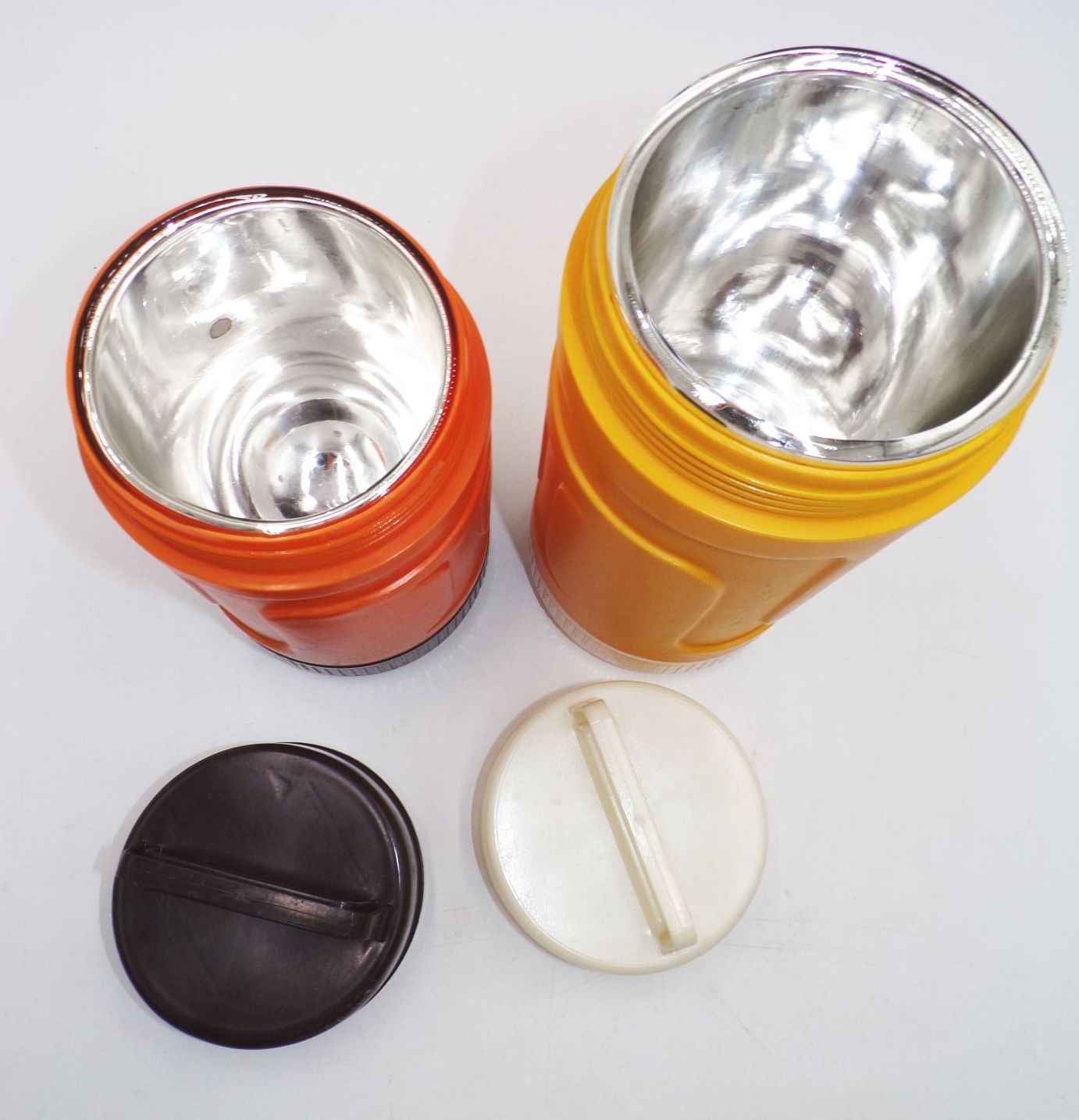 Eisbehälter Thermosflasche DDR Eisbombe 2 Stück Retro