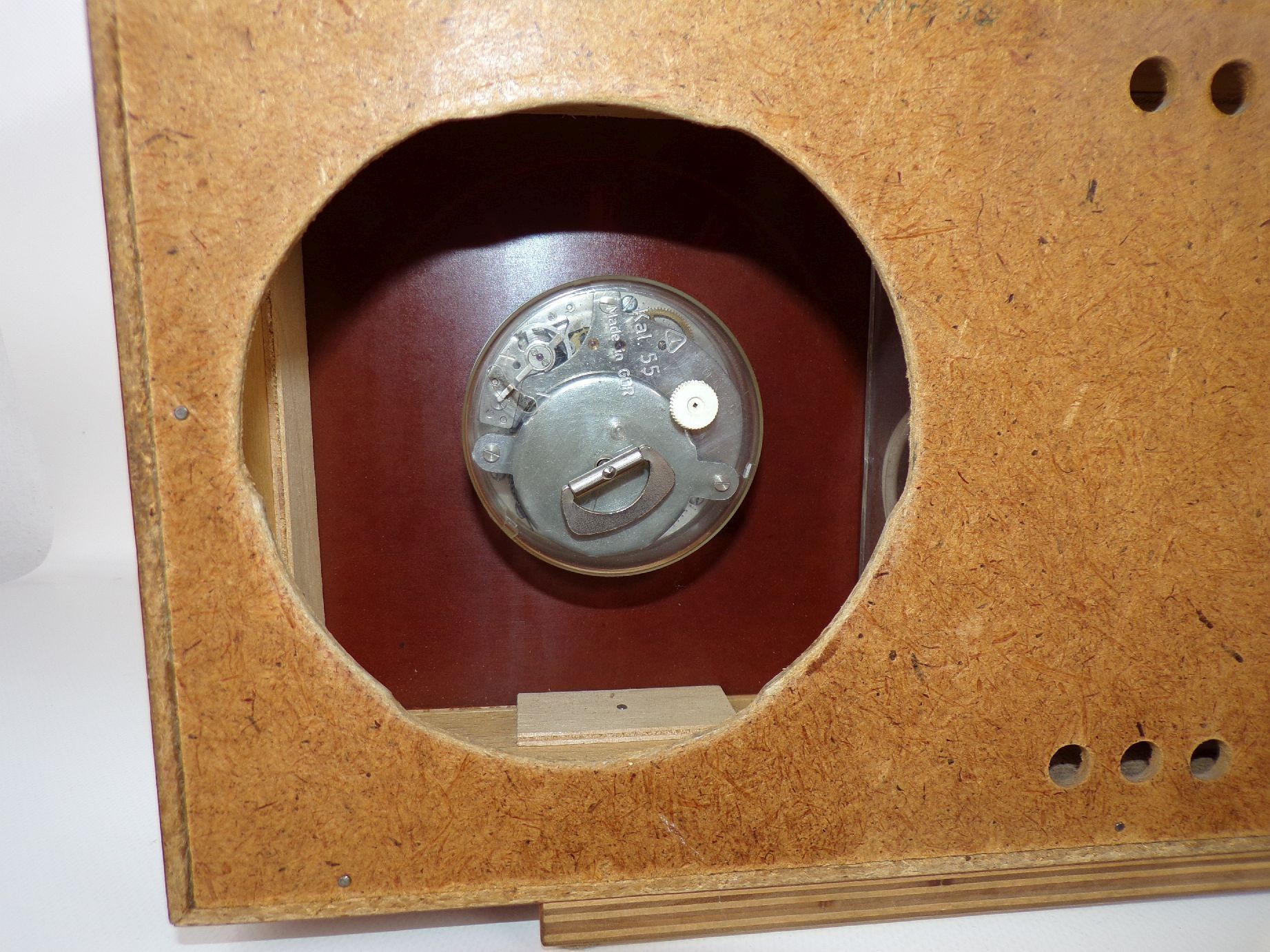 Alte Tischuhr DDR Uhr beleuchtet Vintage Retro Alte Tischuhr DDR Uhr beleuchtet Vintage Retro