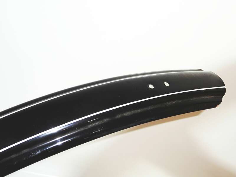 Mifa Schutzbleche Garnitur DT 26 schwarz liniert Modell 35351 DDR unbenutzt