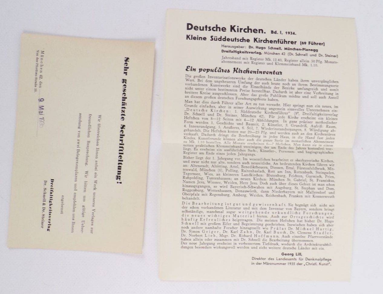 Kleine Kirchenführer Bayern Dreifaltigkeit Verlag München Konvolut 