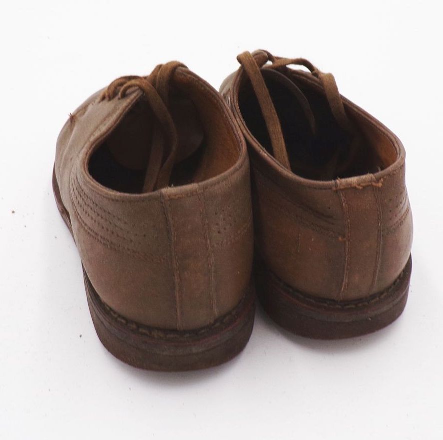 Alte Schuhe aus Leder Kinderschuhe Größe 30 Deko Vintage Straßenschuhe