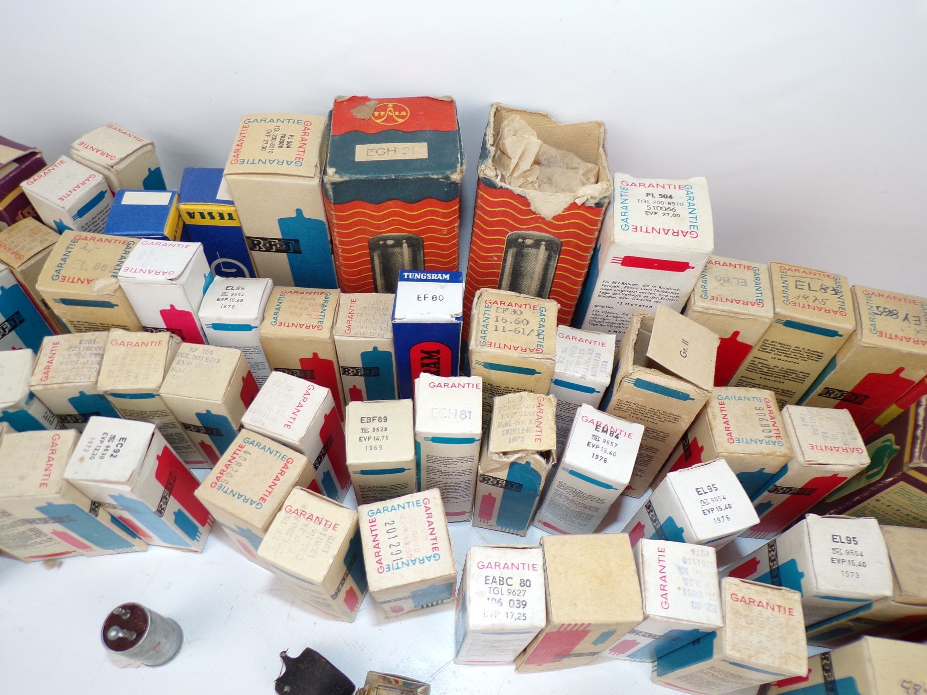 Konvolut alte Radioröhren tubes 