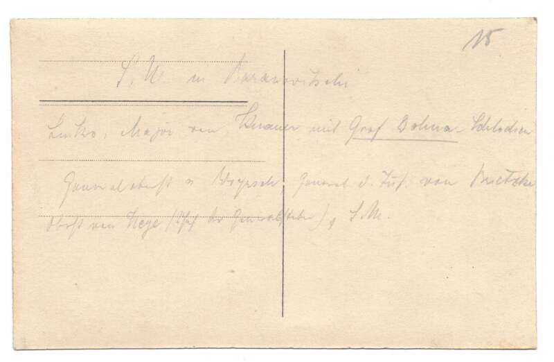 Foto Ak Kaiser Wilhelm 2 Baranawitschy Graf Dohna Schlodien General 1 Wk