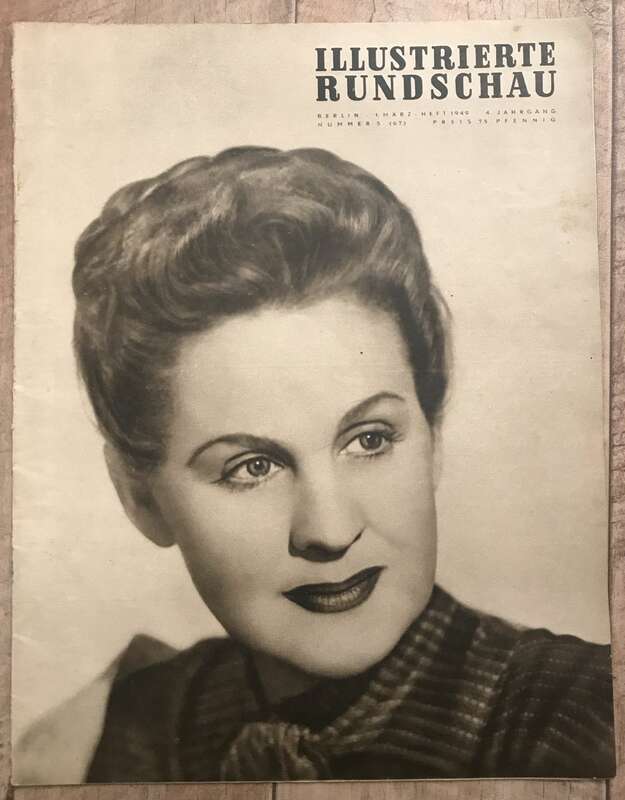 Illustrierte Rundschau verschiedene Ausgaben 1949 Zeitschrift