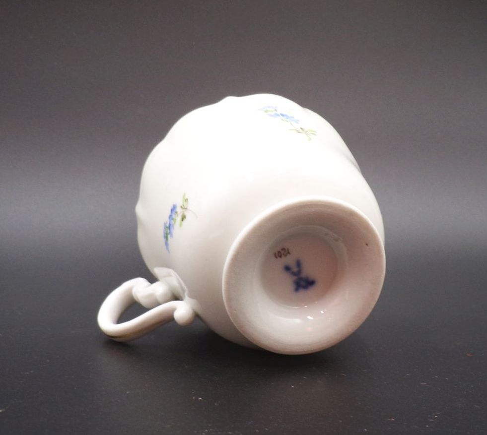 Meissen Porzellan Gedeck 3teilig wilde Rose Meissen Porzellan Gedeck 3teilig wilde Rose