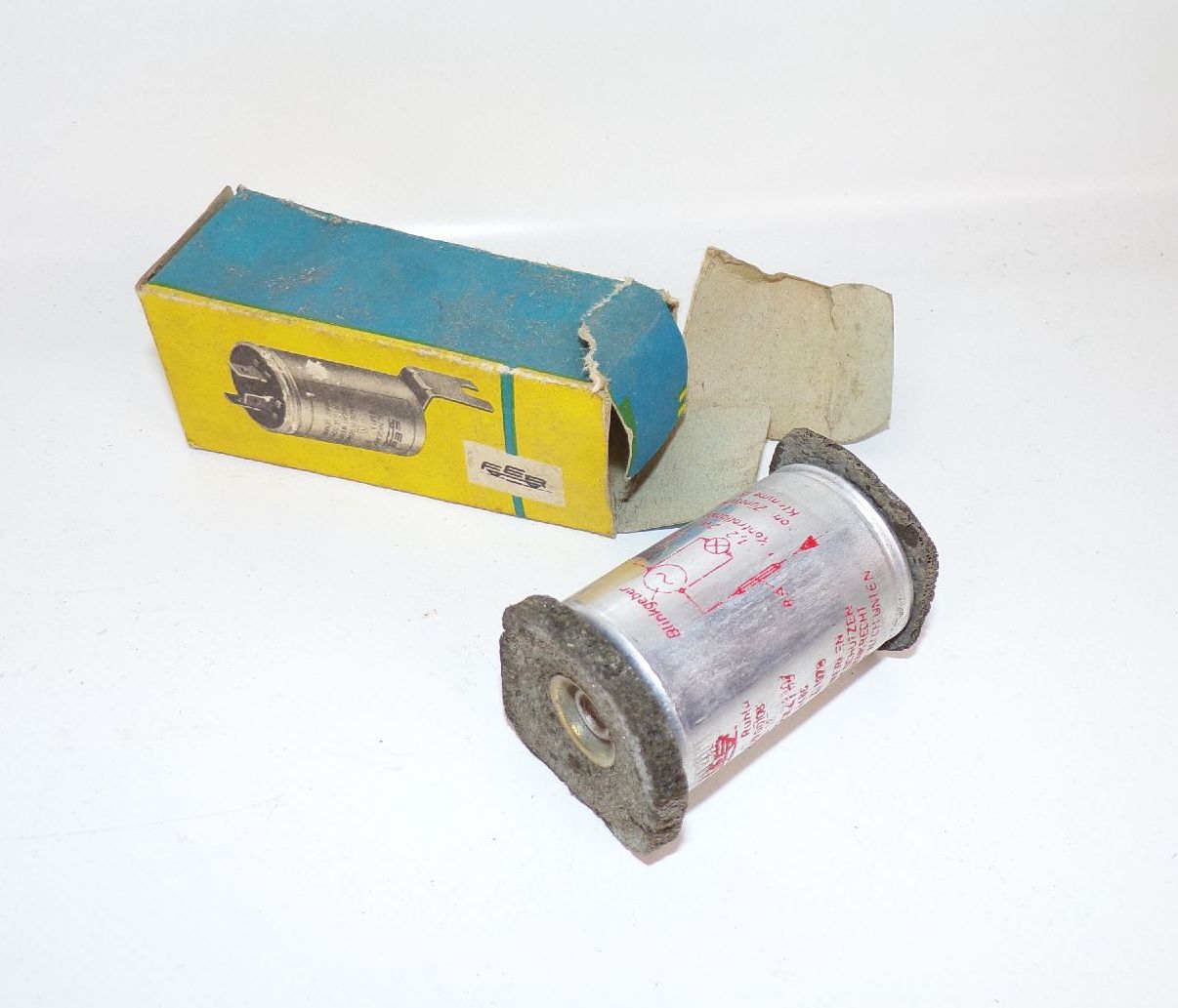 Alter Fer Blinkgeber 6 V 2 x 21 Watt mit Originalkarton DDR Teil 