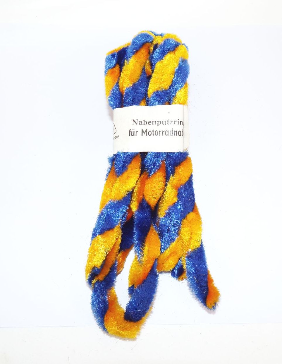 Wüma Putzring Nabenputzring blau gelb DDR Nabenring Oldtimer 