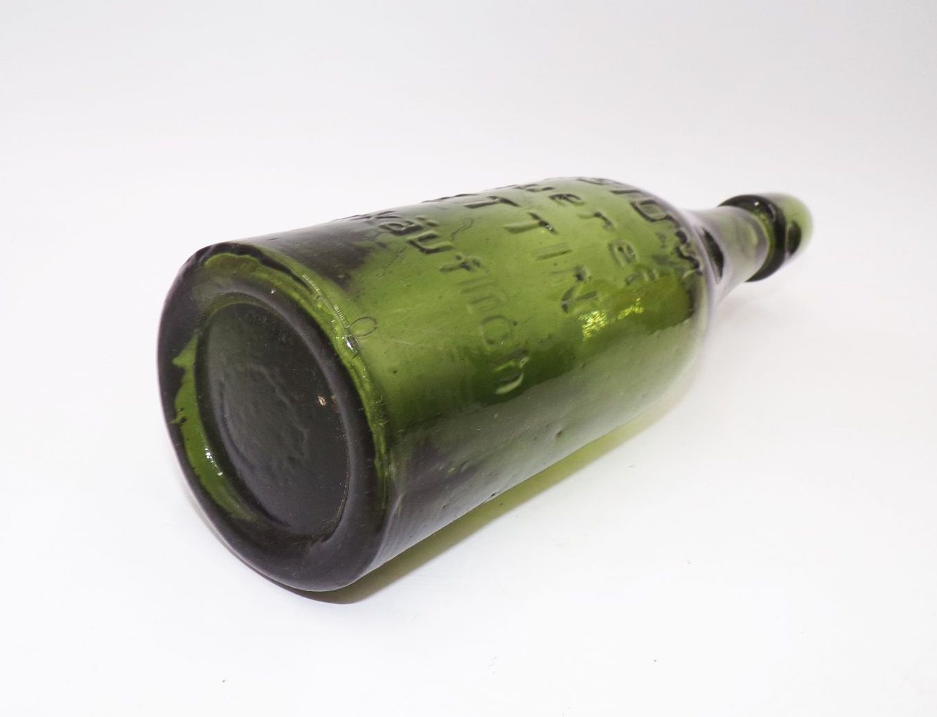 Alte Bierflasche Elysium Brauerei Stettin Unverkäuflich um 1930 Pommern
