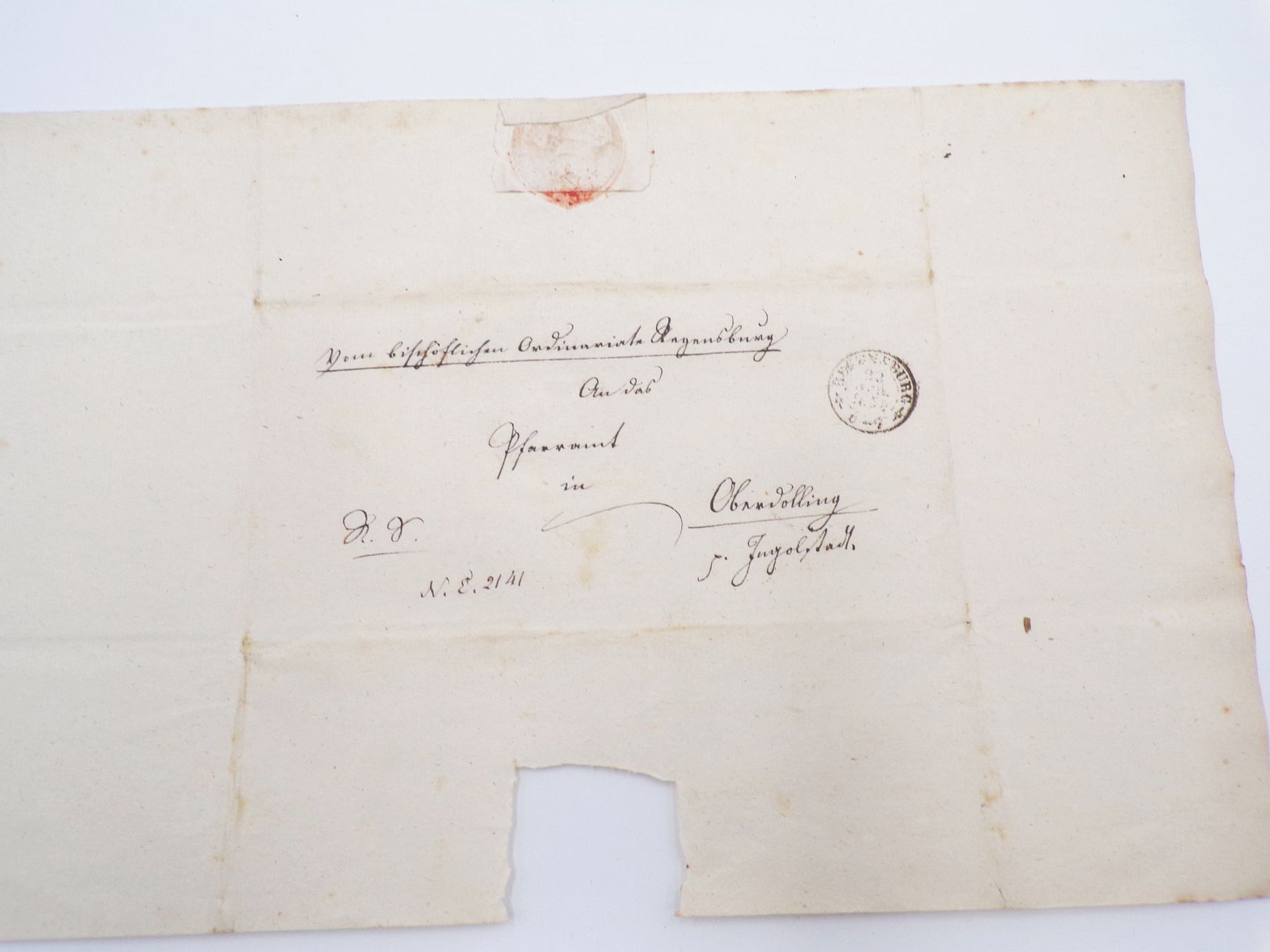 Vorphila Nachlass Bayern Regensburg Ingolstadt Stempel