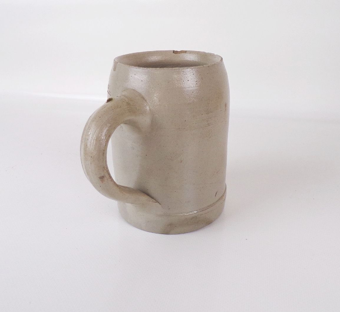 Alter Bierkrug Kulmbacher Rizzibräu Export Bier hell dunkel Alter Bierkrug Kulmbacher Rizzibräu Export Bier hell dunkel