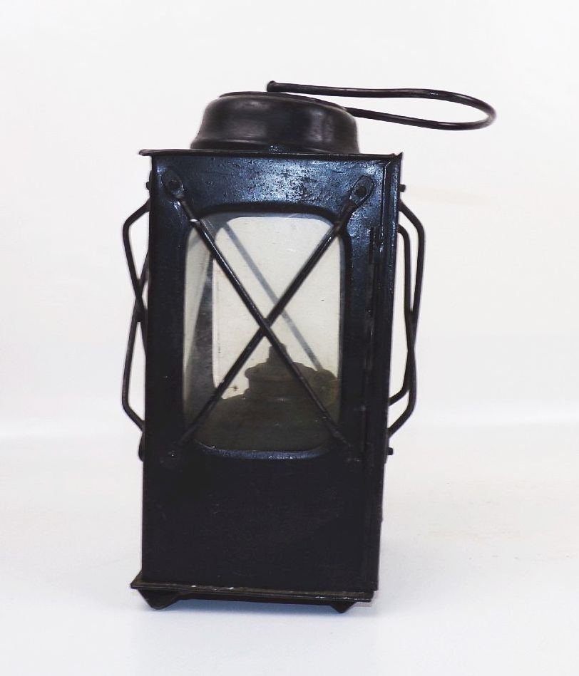 Alte Laterne Heckers Sohn Dresden Handlampe true Vintage