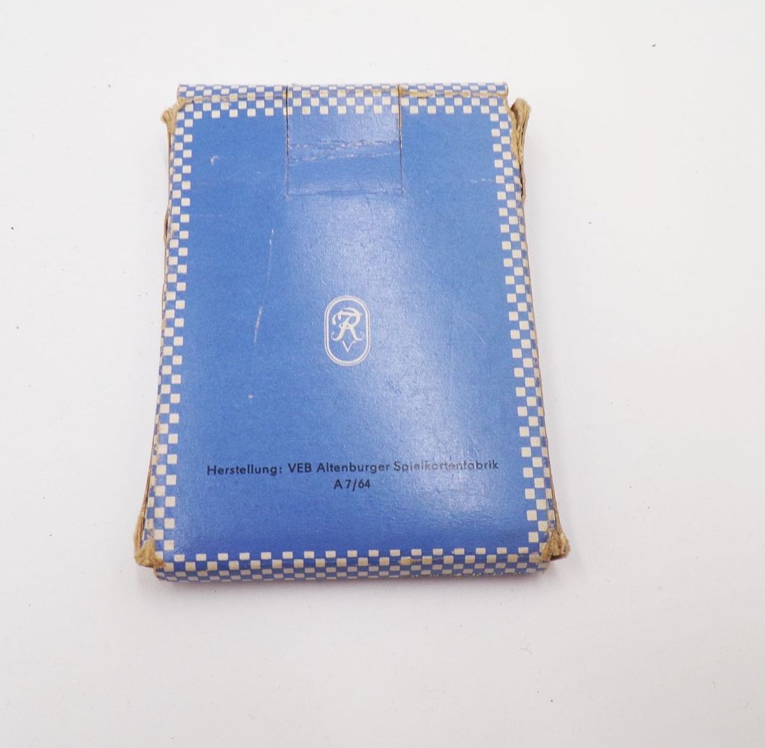 Sandmännchen Kartenspiel Folge II Rudolf Forkel Pössneck 1964 DDR
