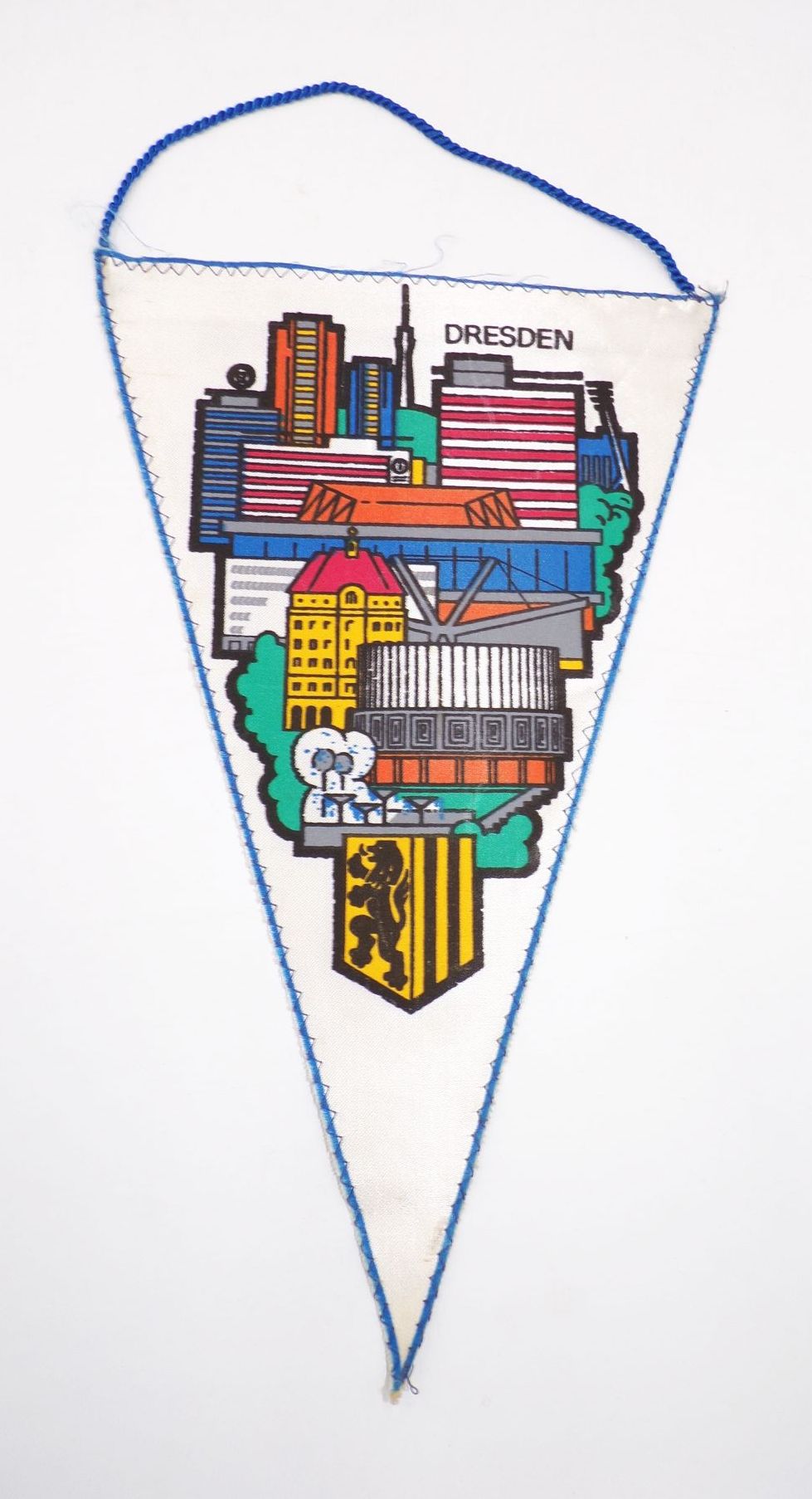 Alter Wimpel Dresden DDR