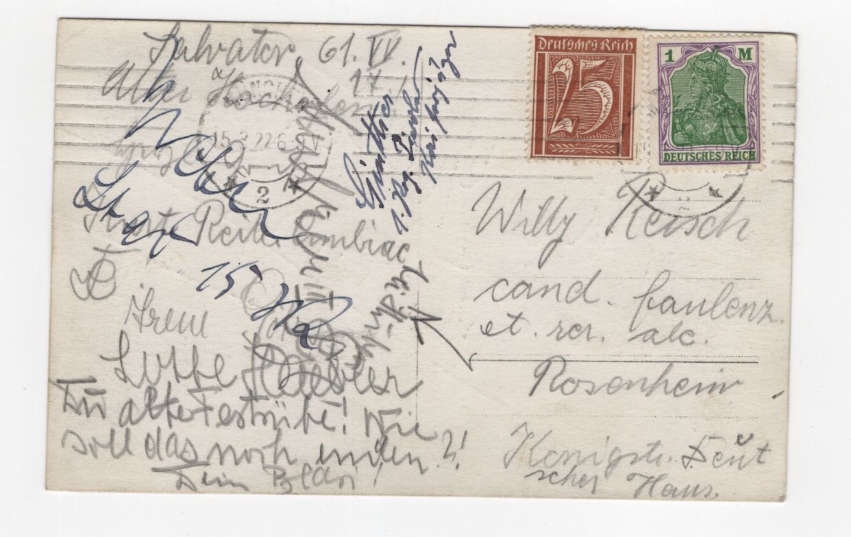 Foto Ak München Granat Volltreffer Kämpfe 1919 Spartakusaufstand Revolution 