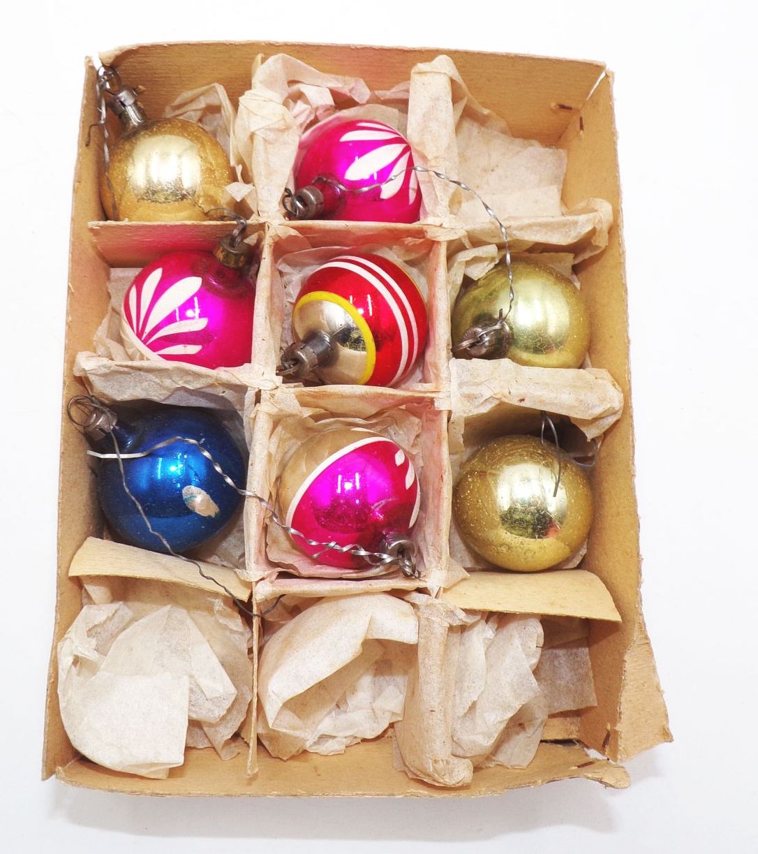Alter Weihnachtsschmuck Christbaumschmuck Silber Bunt Antik DDR 